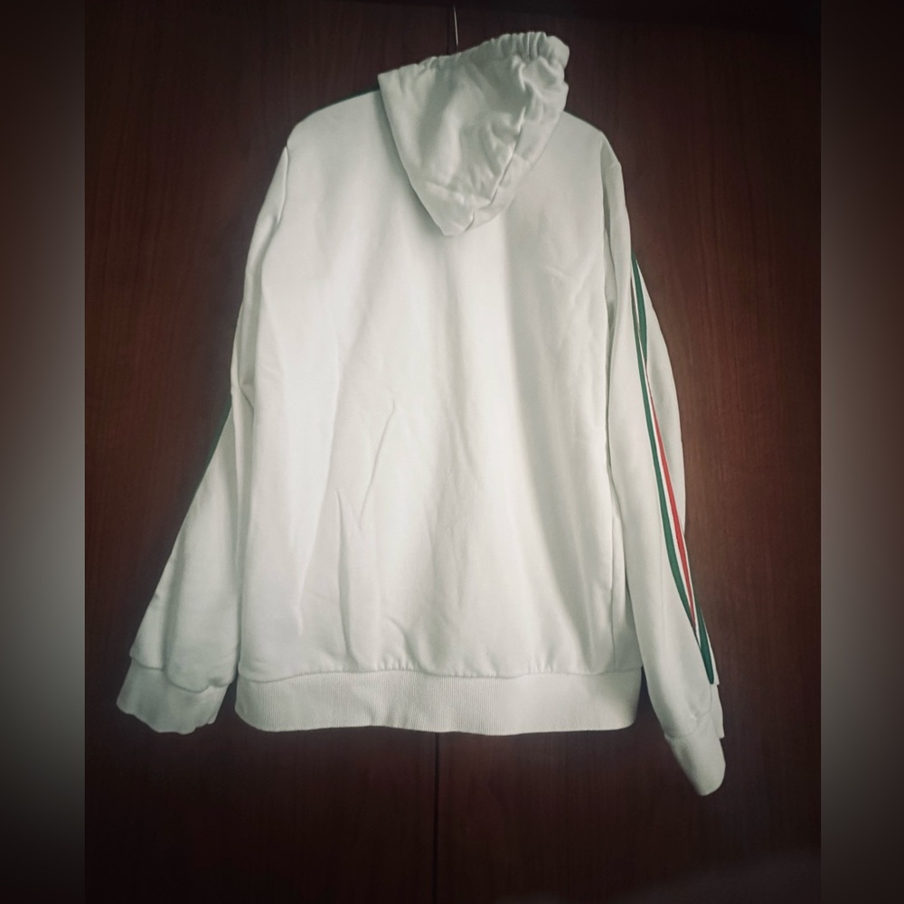 Adidas Italy Men’s full -zip White hoodie - Picture 4 of 15